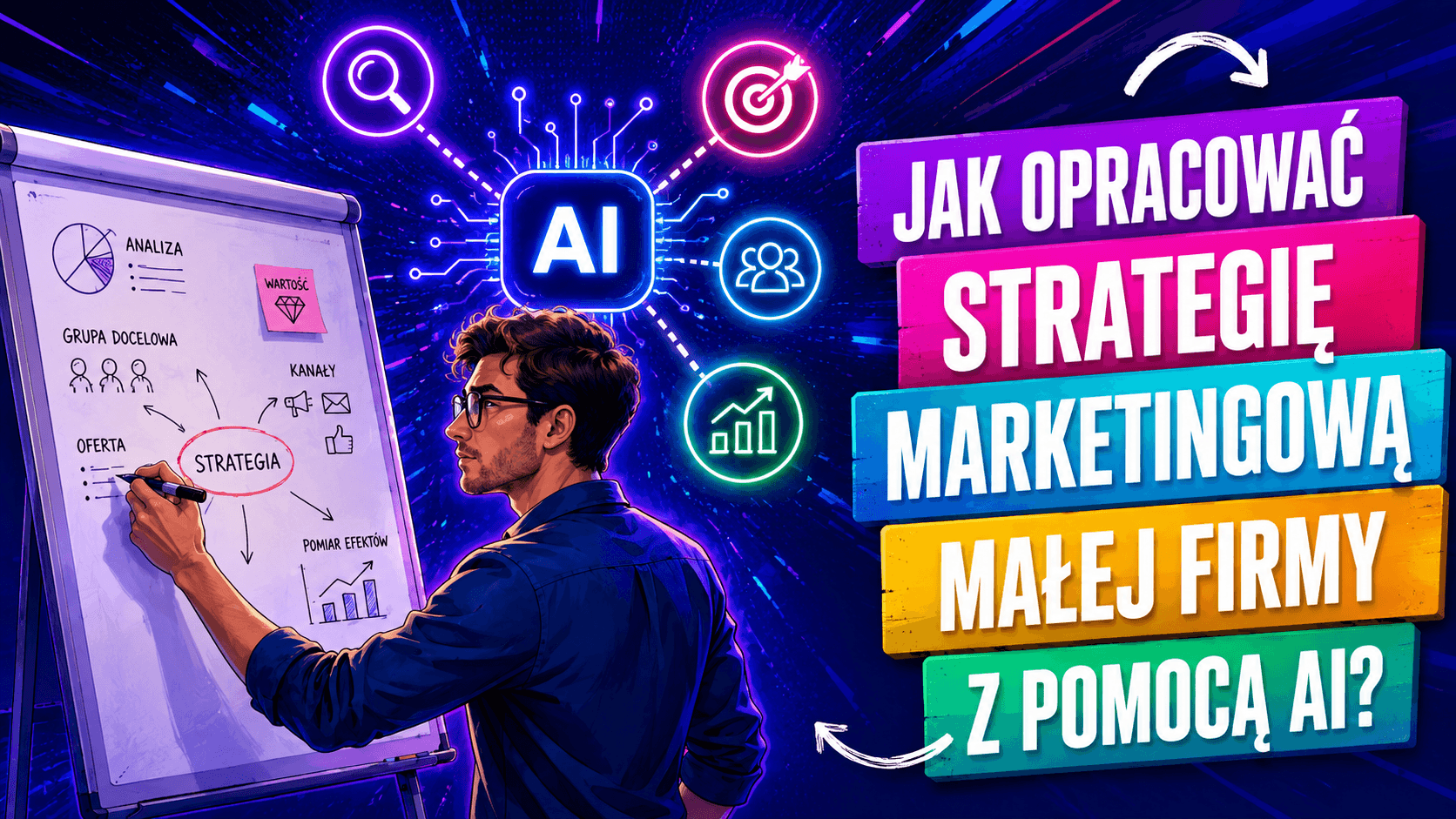 Jak opracować strategię marketingową małej firmy z pomocą AI?
