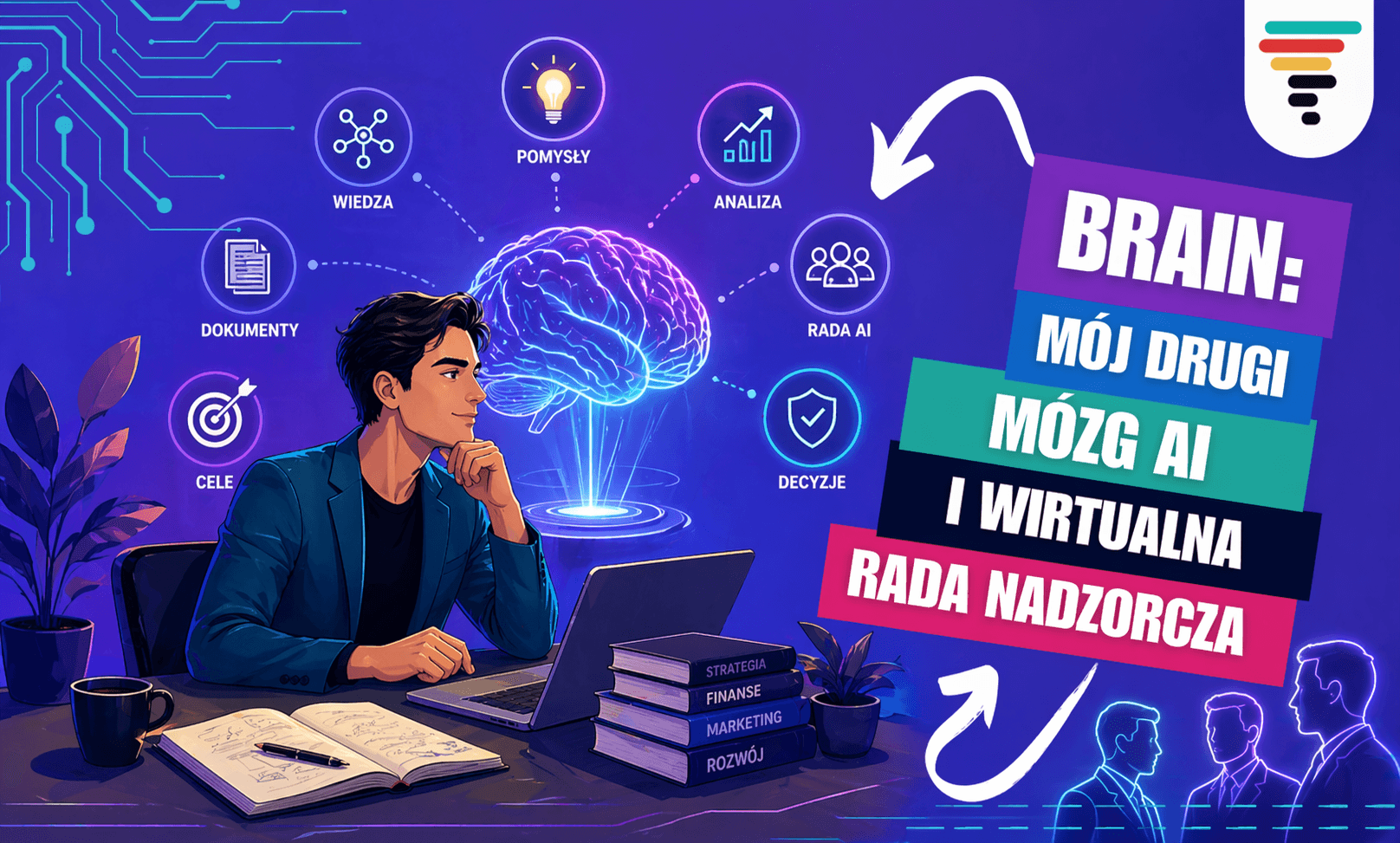 Brain: Mój drugi mózg AI i wirtualna rada nadzorcza