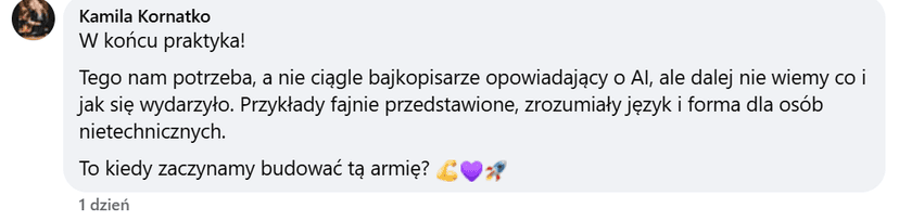 Komentarz uczestnika