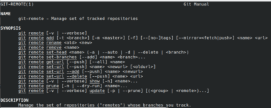 Git remote