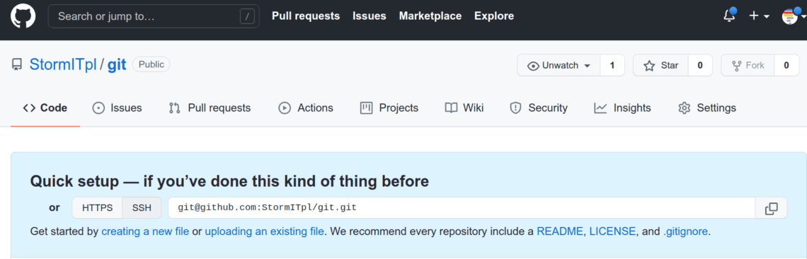Github – git – StormIT