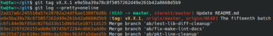 Git add tag