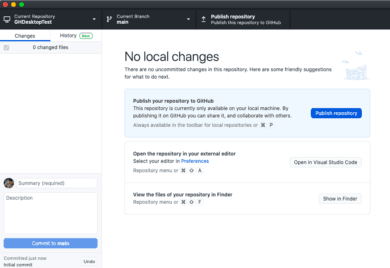 GitHub – git GitHub Desktop