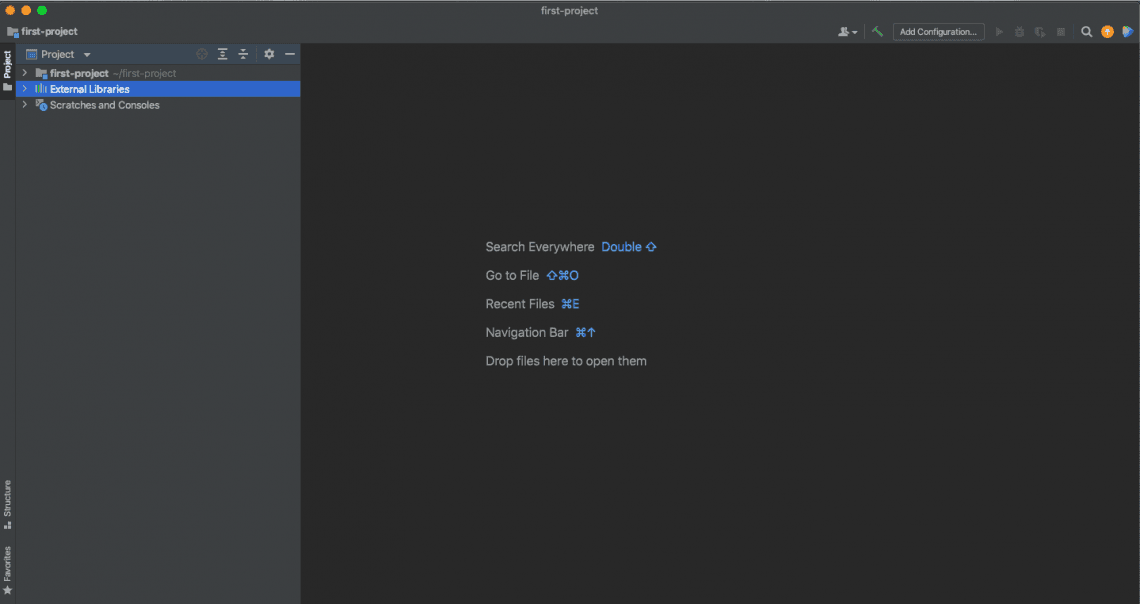 IDE Intellij Java