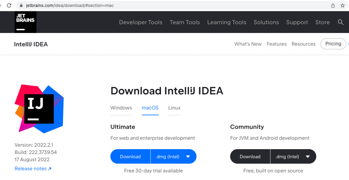 IDE Intellij Java