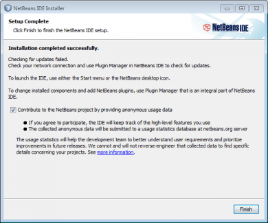 Wysyłanie danych przez Netbeans IDE