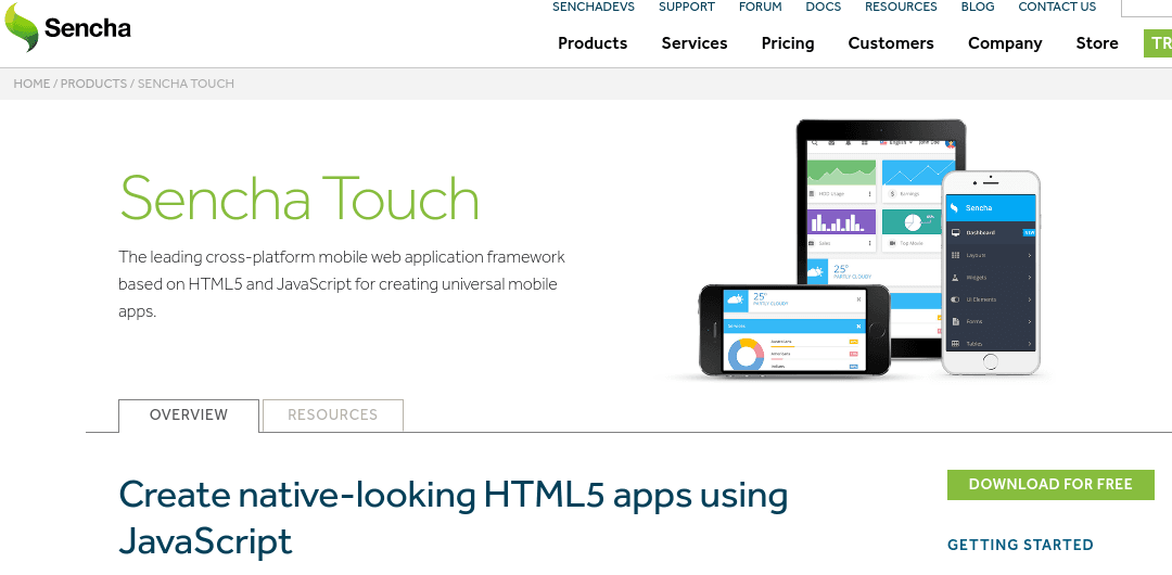 Sencha Touch
