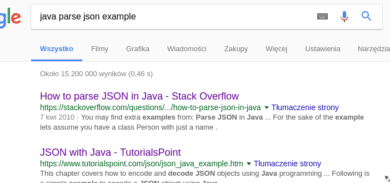 Google parse json example