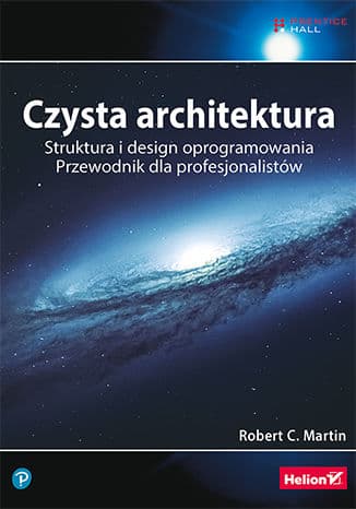 Okładka książki „Czysta architektura", Robert C. Martin