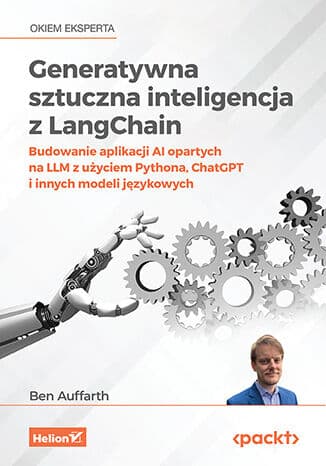 Okładka książki „Generatywna AI z LangChain", Ben Auffarth