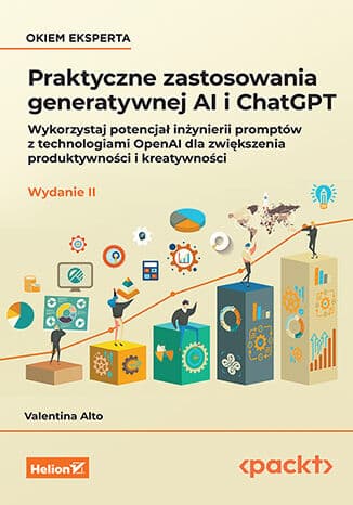 Okładka książki „Praktyczne zastosowania generatywnej AI i ChatGPT", Valentina Alto