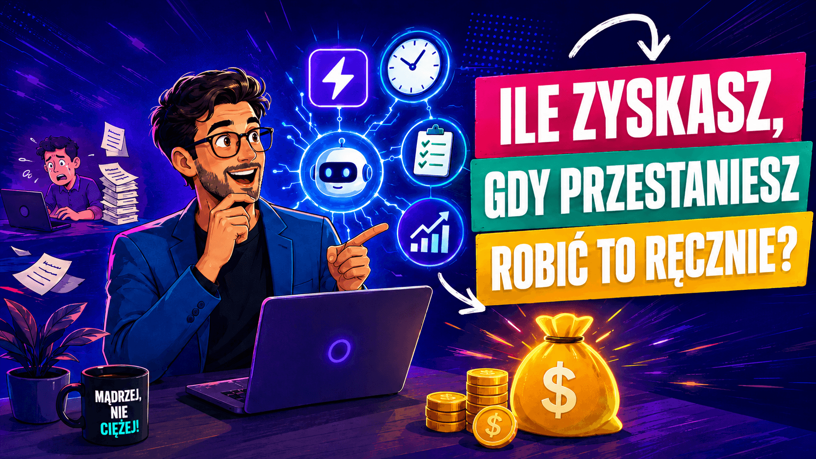 Ile zyskasz, gdy przestaniesz robić to ręcznie?