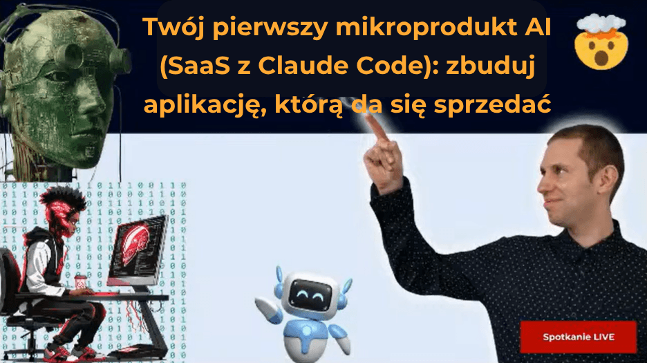 Twój pierwszy mikroprodukt AI (SaaS z Claude Code): zbuduj aplikację, którą da się sprzedać
