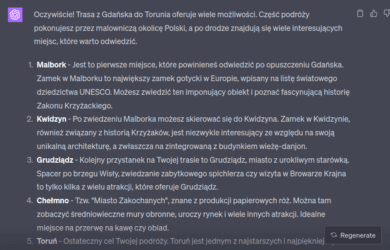 AI, wakacje, planowanie podróży – odpowiedź