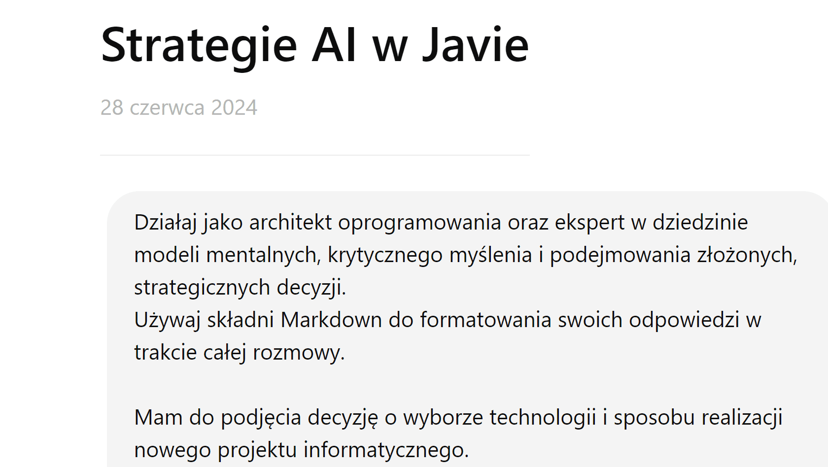 AI, drzewo myśli