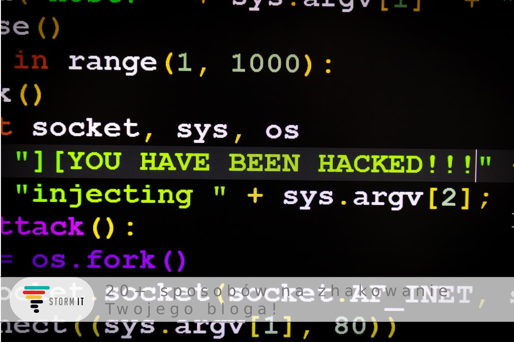 20+ sposobów na zhakowanie Twojego bloga!