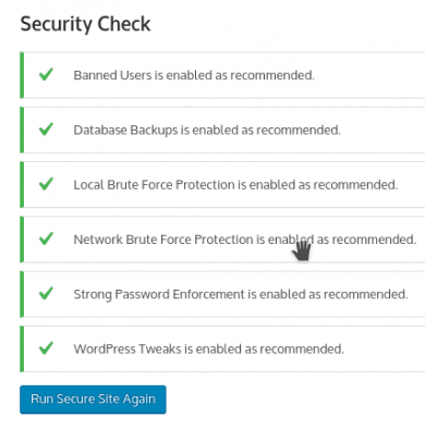 iThemes Security skanowanie