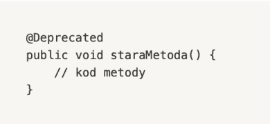 Deprecated Java