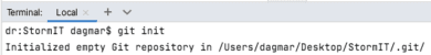 git init – git