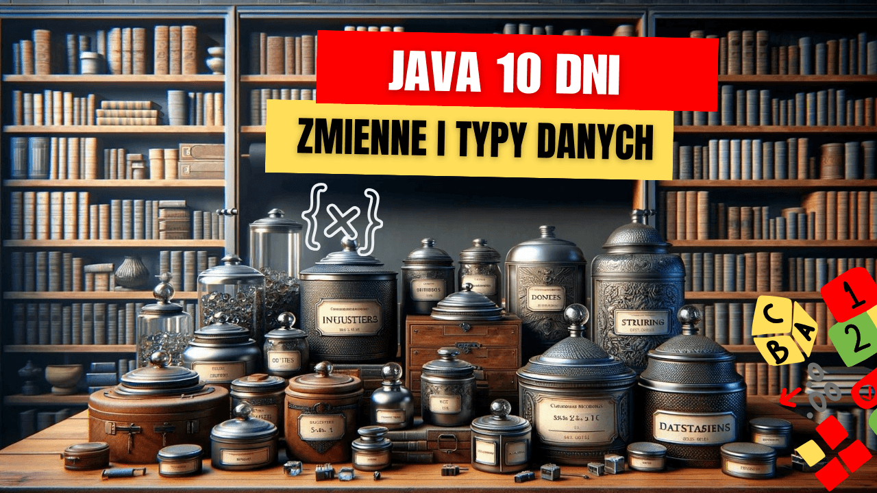 Java 10 dni – Lekcja 5, Zmienne i typy danych
