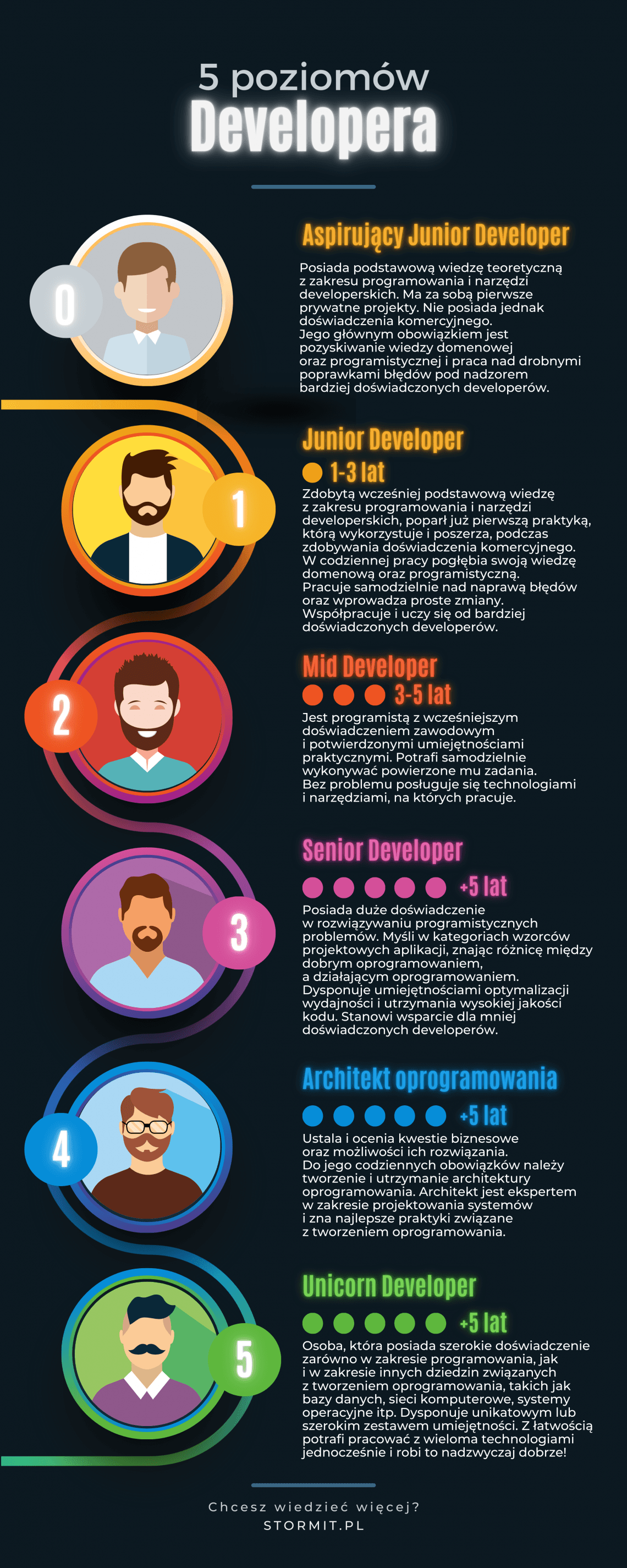 Poziomy developera