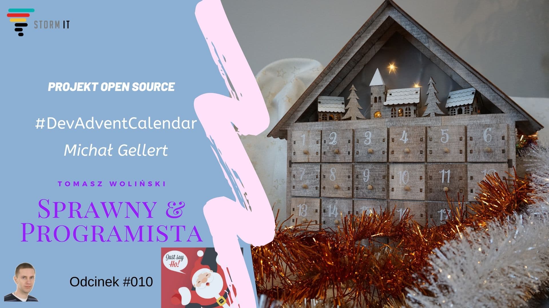 Projekt Open source #DevAdventCalendar: zespół, technologie, finanse – Michał Gellert