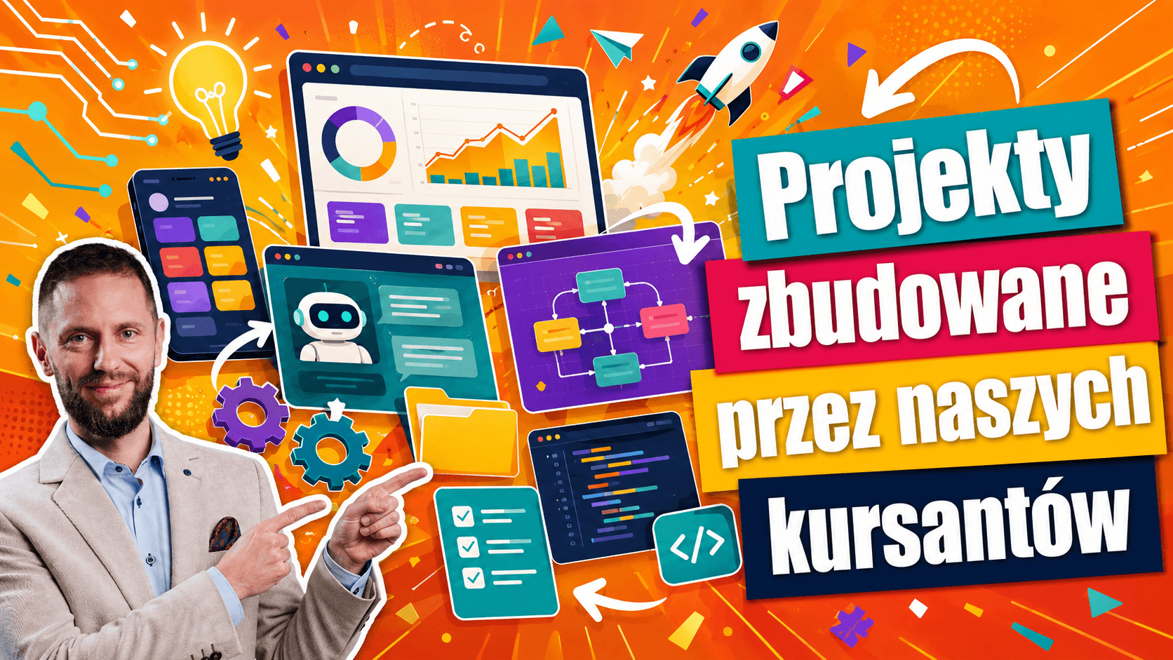 Automatyzacje AI w praktyce: 6 projektów zbudowanych przez kursantów
