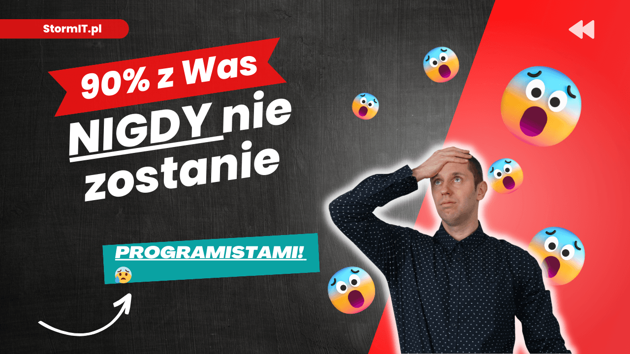 90% z Was NIGDY nie zostanie programistami! , 90+% ludzi źle uczy się programowania…