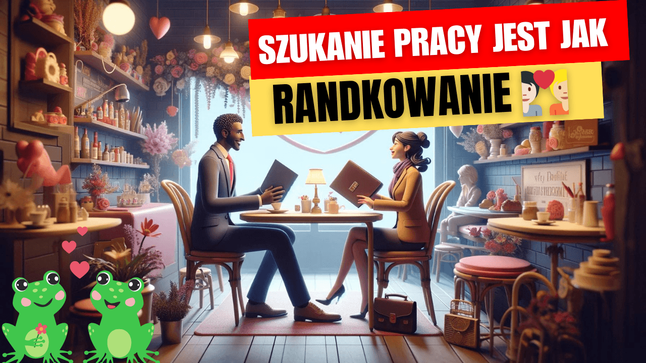 Szukanie pracy jest jak randkowanie ‍❤️‍ (kandydat idealny!)