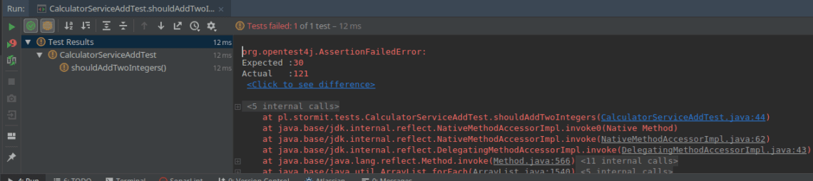 JUnit Assert