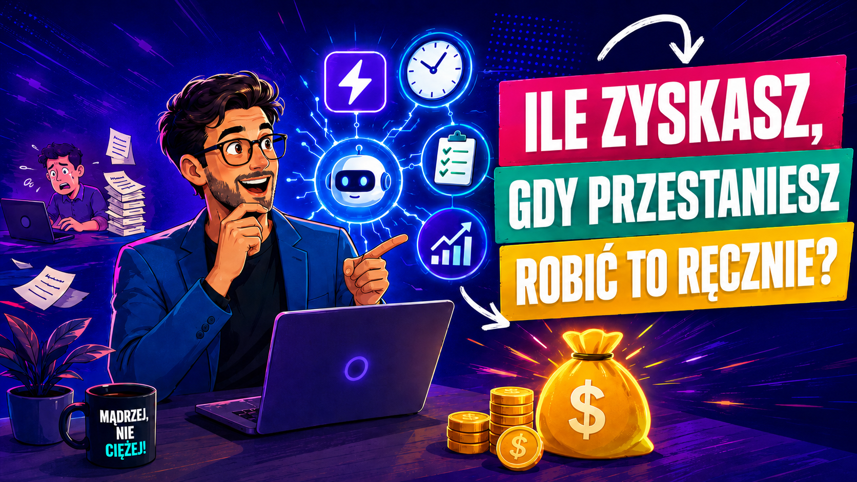 Ile zyskasz, gdy przestaniesz to robić ręcznie?