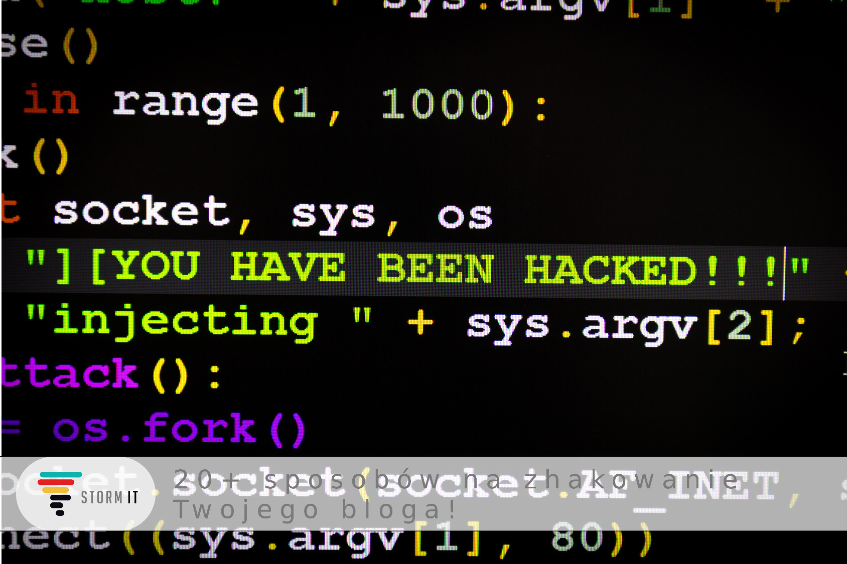 20+ sposobów na zhakowanie Twojego bloga!