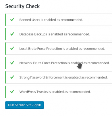iThemes Security skanowanie