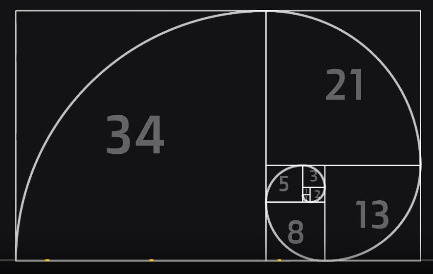 Ciąg Fibonacciego – muszla