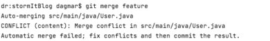 git merge conflict – git merge