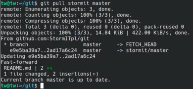 Git pull remote branch 2