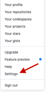 git ssh key - GitHub settings git ssh