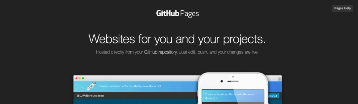 GitHub – git GitHub Pages