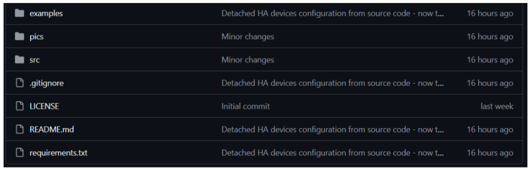 Repozytorium HABatteryCheckerForWindows na GitHubie – foldery examples, pics, src oraz README