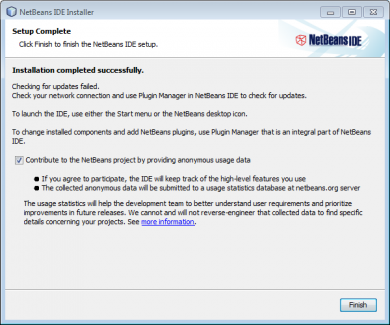 Wysyłanie danych przez Netbeans IDE