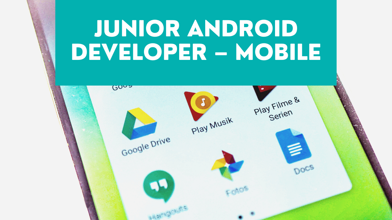 Junior Android Developer Junior Android Developer
