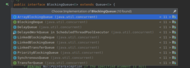 BlockingQueue