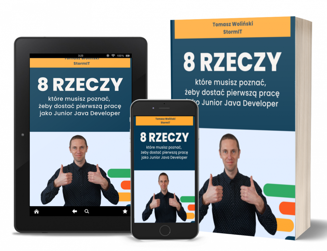 E-book 8 rzeczy, które musisz poznać, żeby dostać pierwszą pracę jako Junior Java Developer