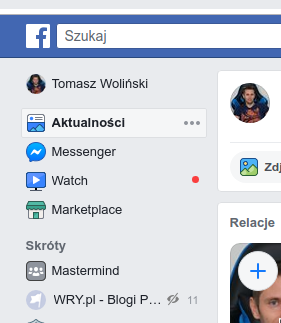 Nauka programowania – facebook