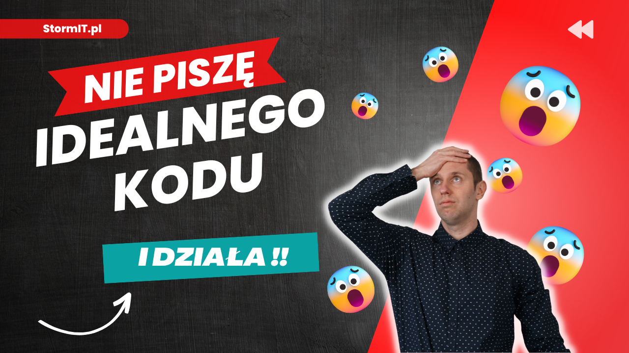 Dlaczego nie piszę idealnego kodu, czyli o tym kiedy i jak pokazywać kod?{}