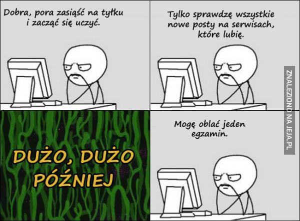 Prokrastynacja później