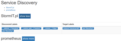 Prometheus service discovery