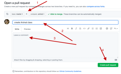 git pull – git pull request GitHub