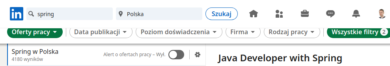 Spring – oferty pracy