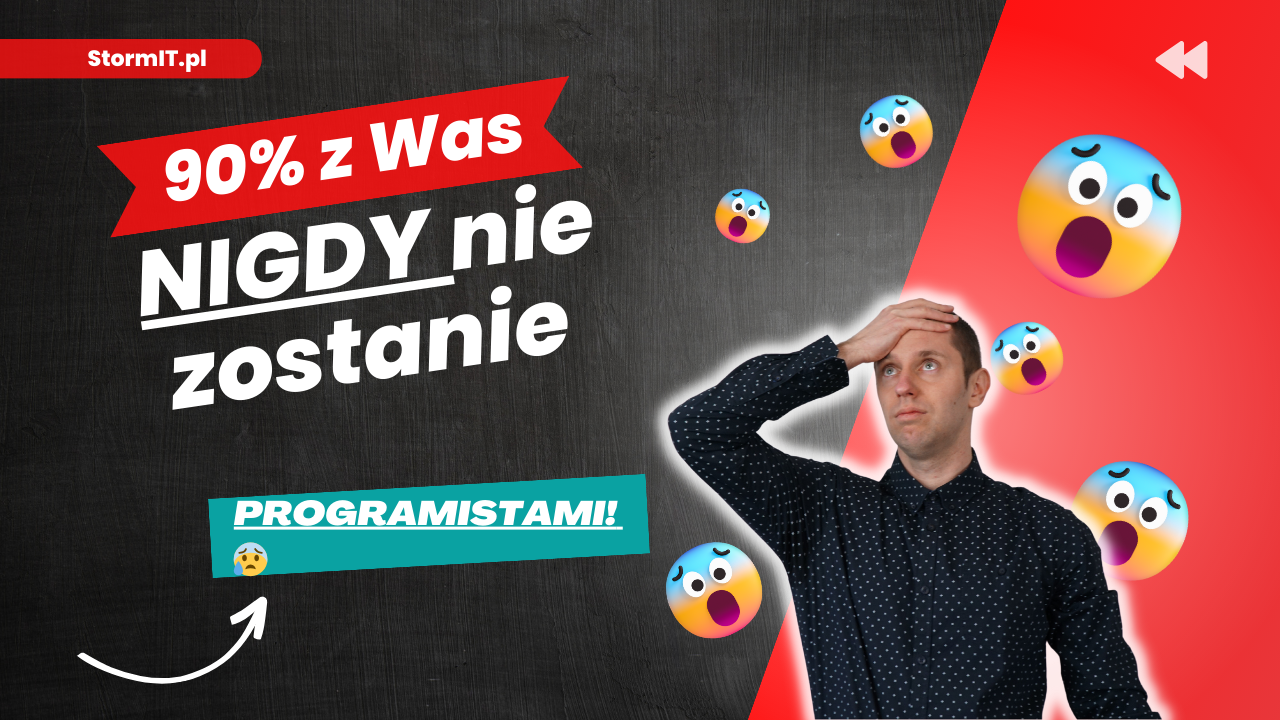 90% z Was NIGDY nie zostanie programistami! , 90+% ludzi źle uczy się programowania...